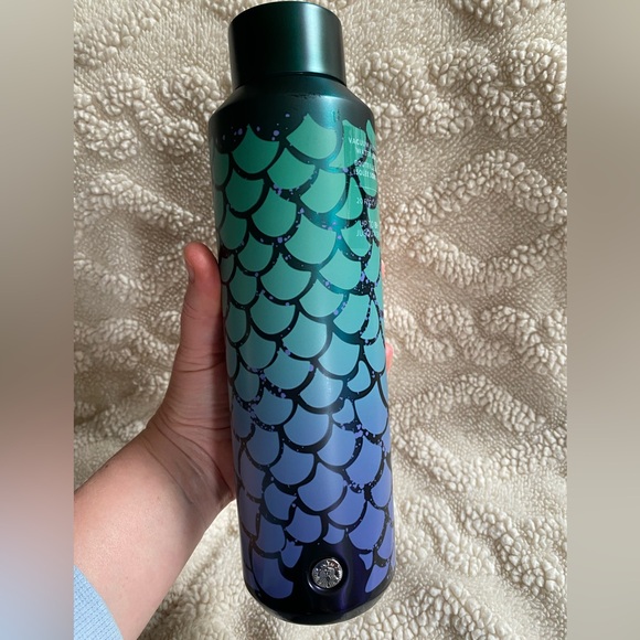Starbucks vacuum insulated water bottle new 20oz mermaid - Picture 2 of 4